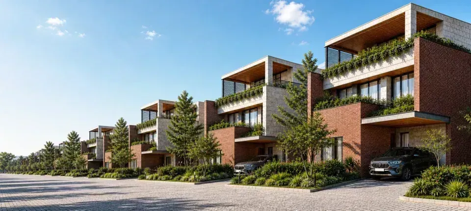 Top luxury villa projects on Hennur-Bagalur Road compared with HPR Shades of Green Villas